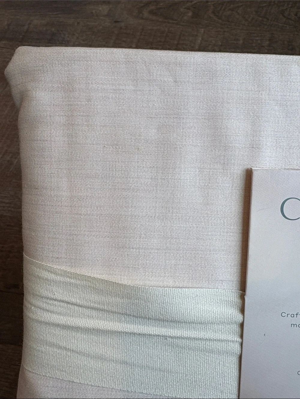 Casaluna Blissful Duvet Cover Set Full/Queen Rayon From Bamboo Neutral NEW